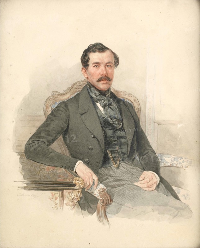 Portrait of Maximilian de Beauharnais, 3rd Duke of Leuchtenberg (1817-1852).