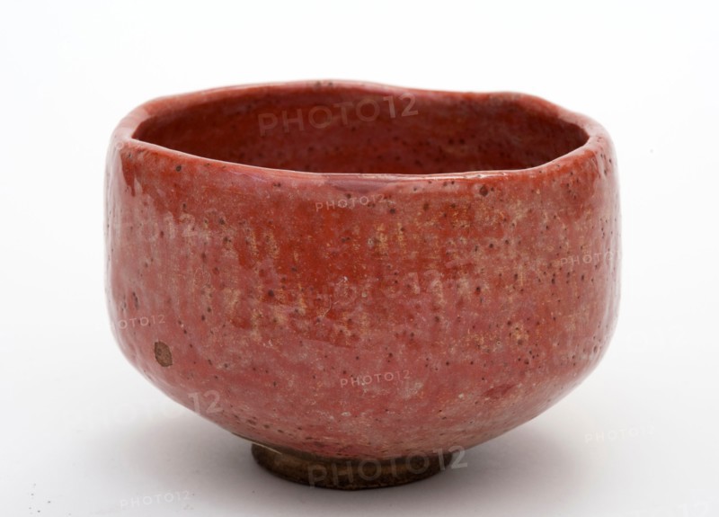 Red Raku Teabowl, 17th century.