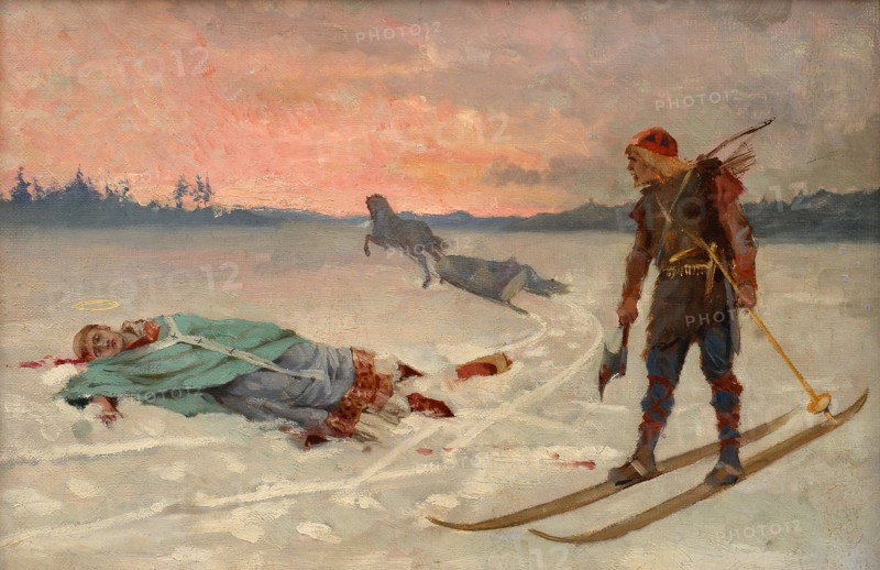 The Assassination of Bishop Henrik by Lalli.