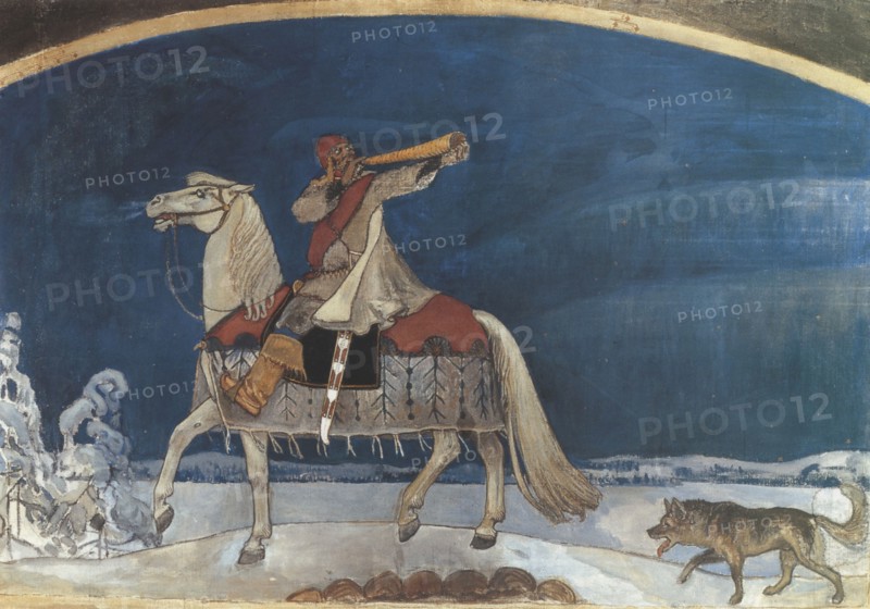 Kullervo Rides to War, 1901.