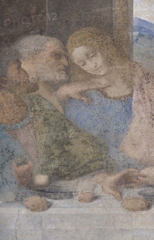 The Last Supper (Detail), 1495-1498.