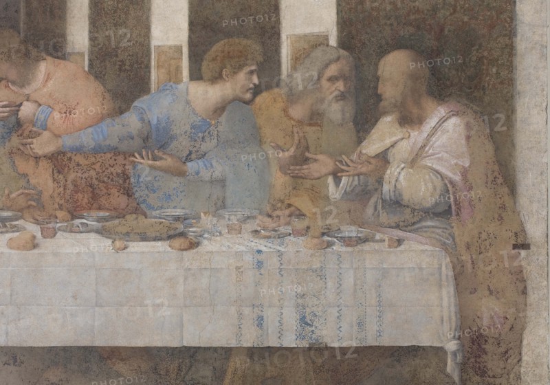 The Last Supper (Detail), 1495-1498.