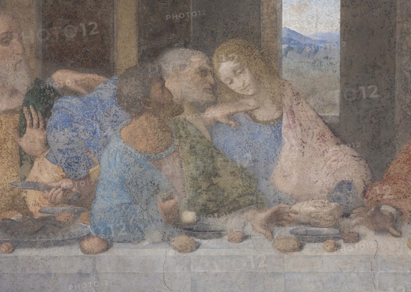 The Last Supper (Detail), 1495-1498.
