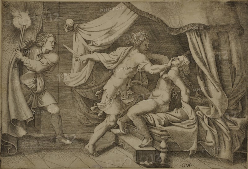 Tarquinius and Lucretia, 16th century.