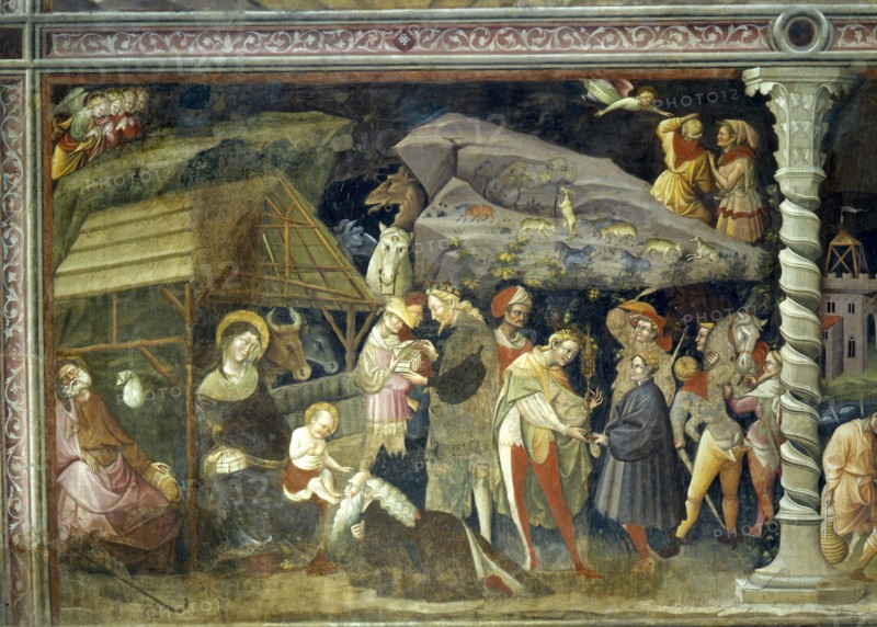 The Adoration of the Magi (Fresco from the Basilica di San Petronio).