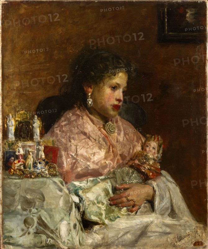 Le due bambole (The two dolls), 1876.