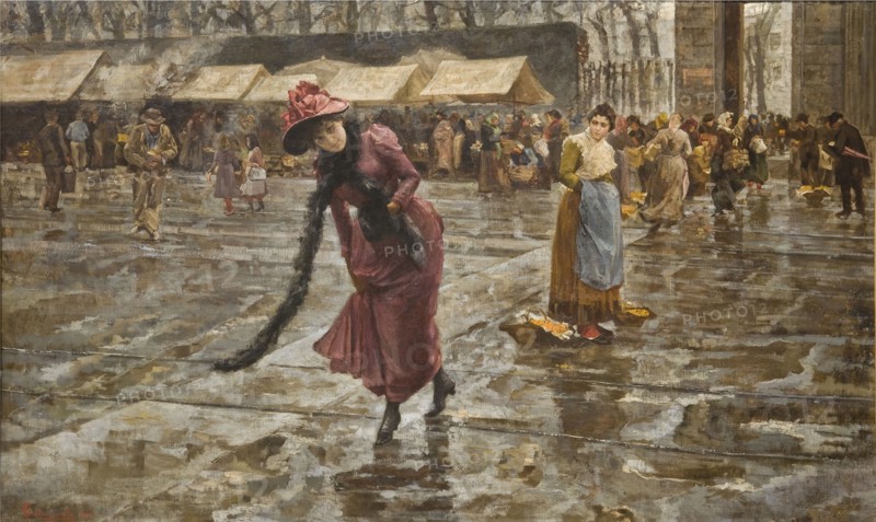Behind the City Gate (Fuori di porta), 1891.