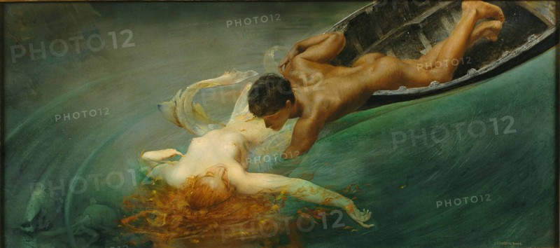 The Siren (La Sirena), ca 1893.