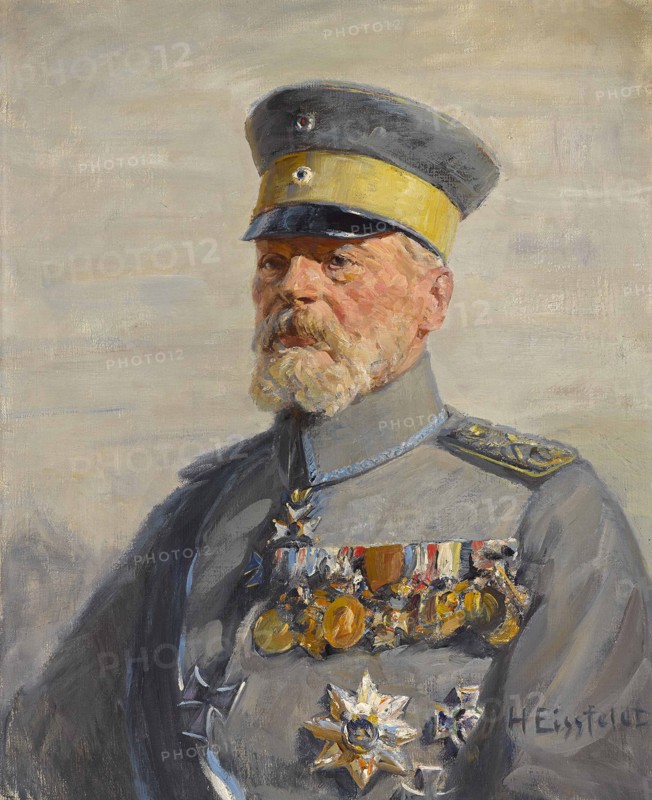 Prince Leopold of Bavaria (1846-1930), in a Field Marshal uniform.