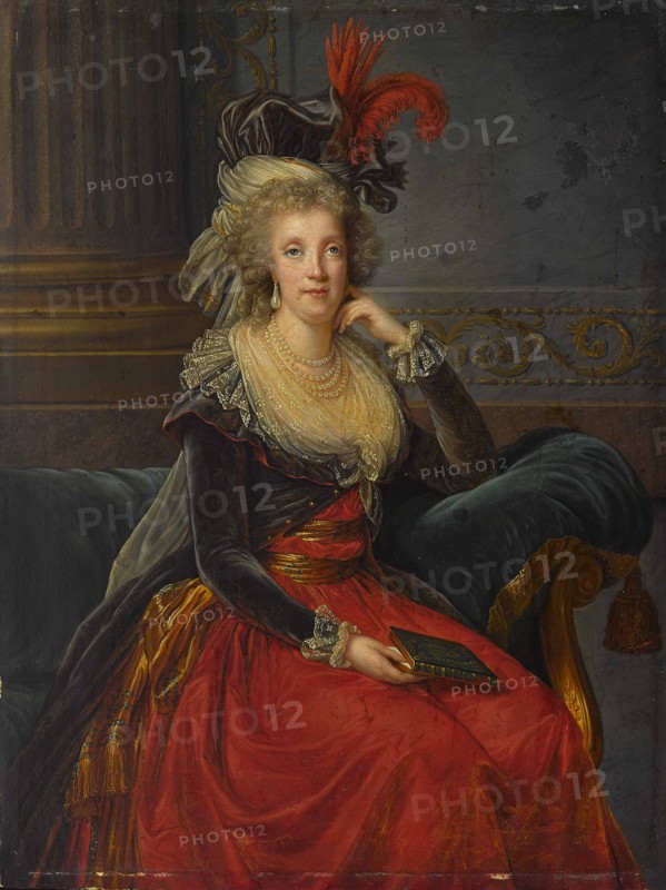 Portrait of Maria Carolina of Austria (1752-1814).