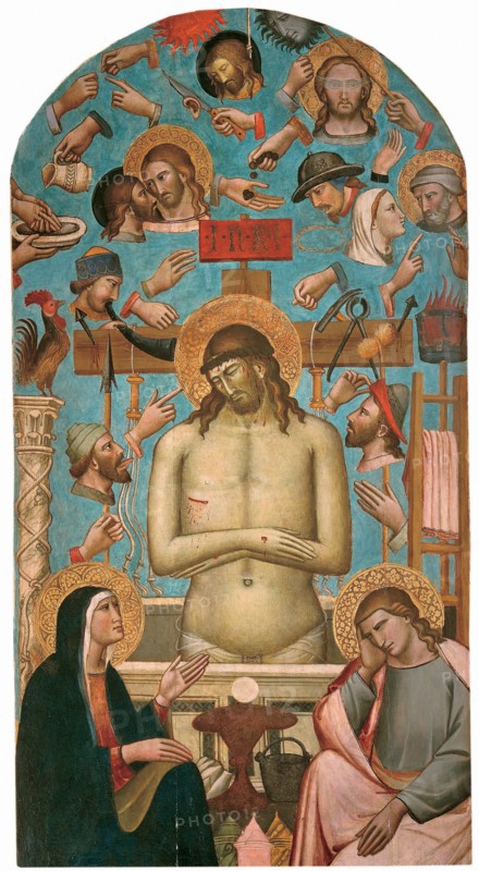 Pieta with the Symbols of the Passion, 1401-1403.