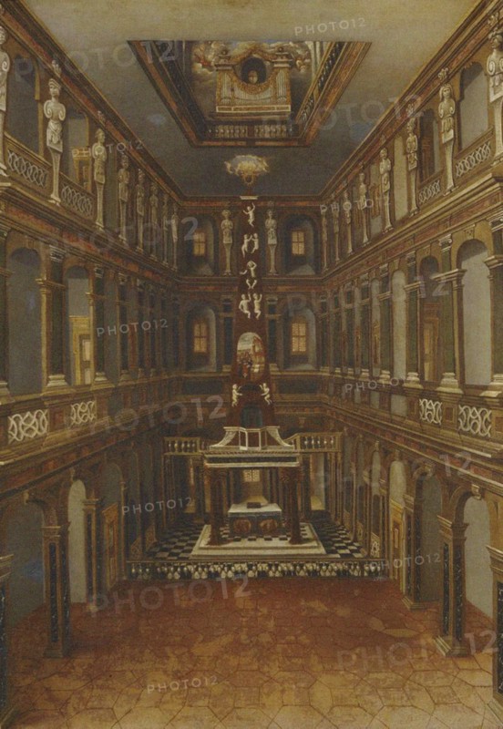 Schlosskirche (court chapel), called the Himmelsburg, with an organ.