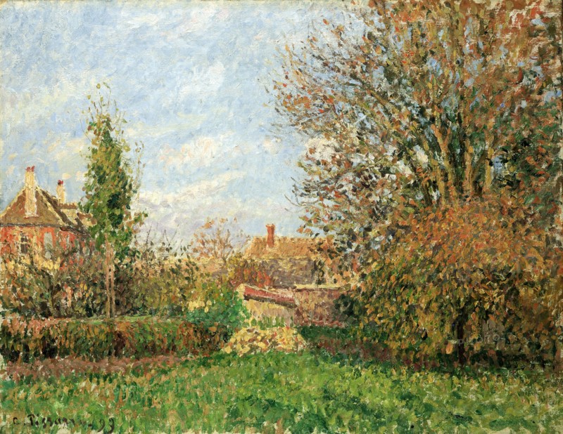 Autumn in Eragny (Automne à Eragny), 1899.