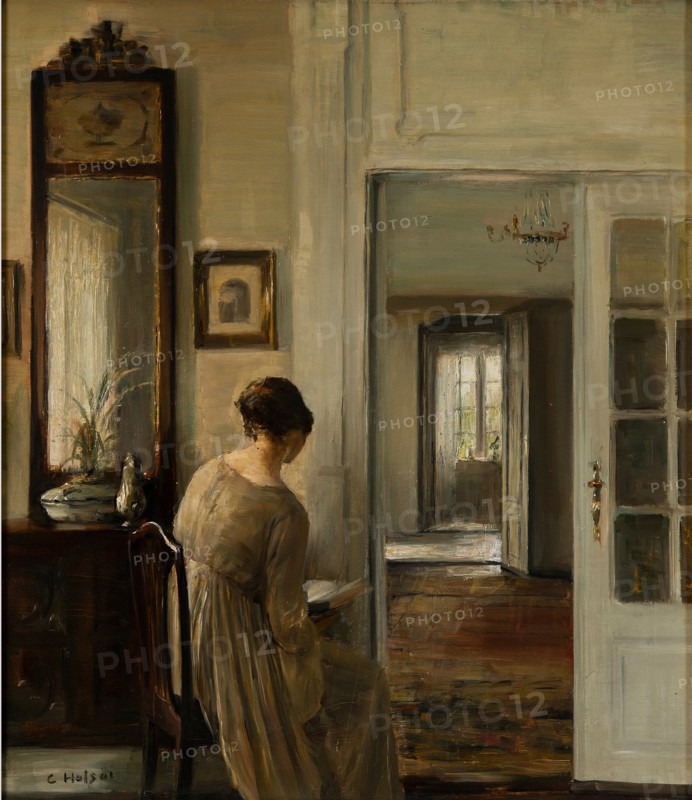 Reading. The Painter's Wife.