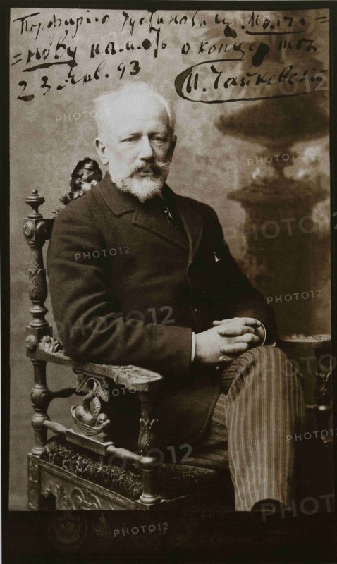 Pyotr Ilyich Tchaikovsky (1840-1893) in Odessa, 1893.