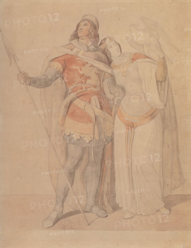 Siegfried and Kriemhild, c. 1831.