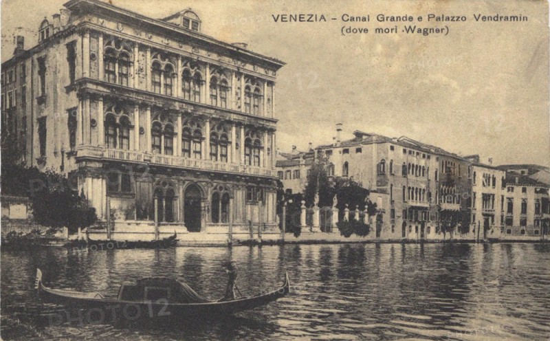 Palazzo Vendramin Calergi in Venice, 1880s.