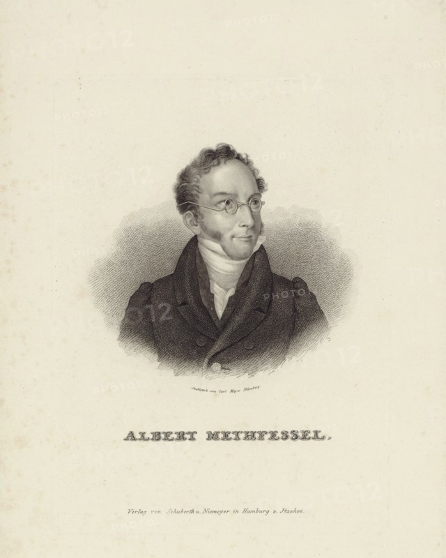 Portrait of Albert Methfessel (1785-1869), c. 1830.