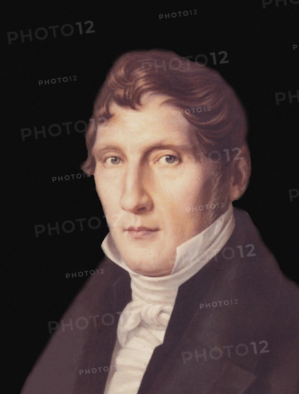 Portrait of Louis Spohr (1784-1859).