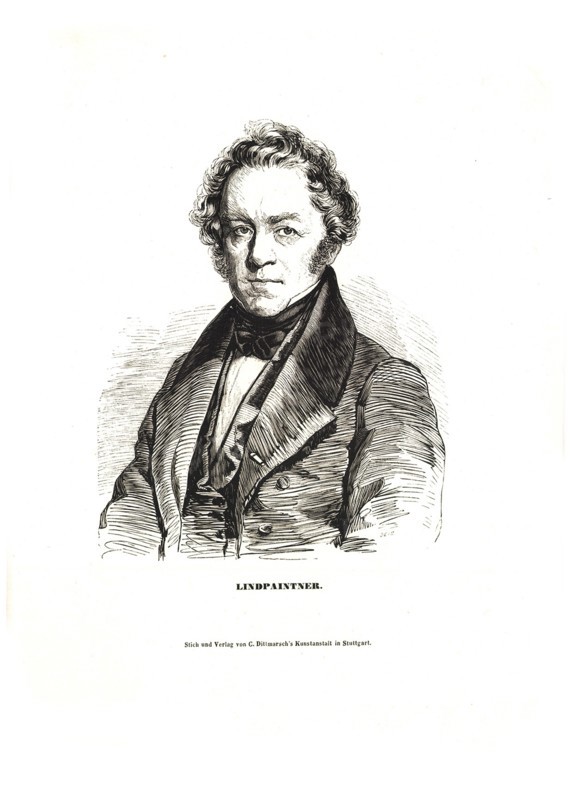 Portrait of Peter Joseph von Lindpaintner (1791-1856), 1836.