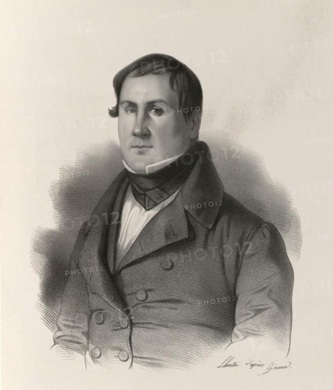 Portrait of Mikhail Vasilyevich Ostrogradsky (1801-1862), 1830-1840s.