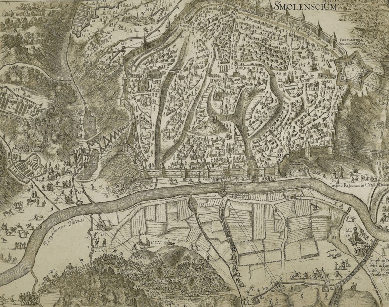 Smolensk and its surroundings, 1636.