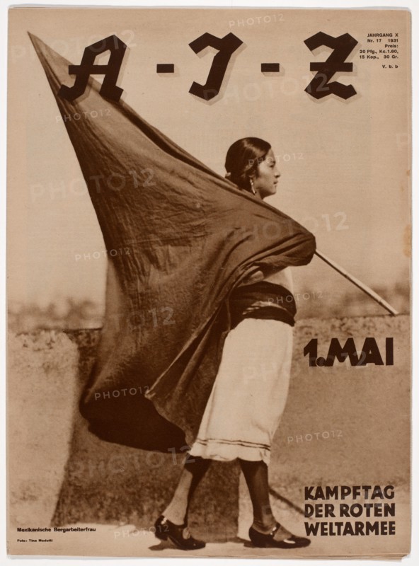 Woman with Flag, 1931.