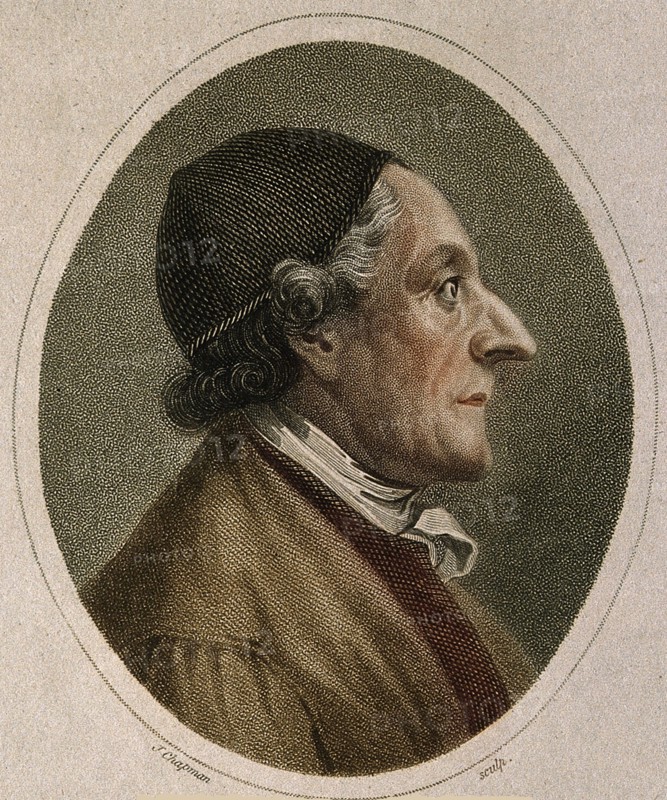 Portrait of the poet and physiognomist Johann Kaspar Lavater (1741-1801), 1813.