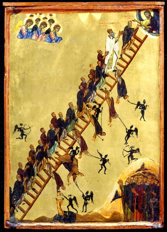 Heavenly Ladder of Saint John Climacus, 12th century.