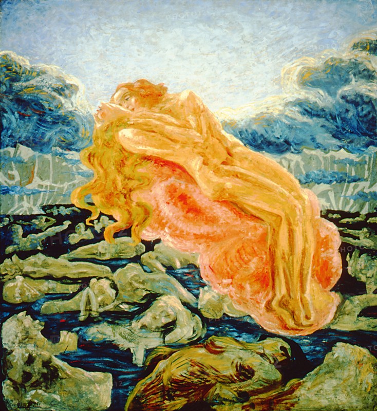 The dream. Paolo and Francesca, 1908-1909.