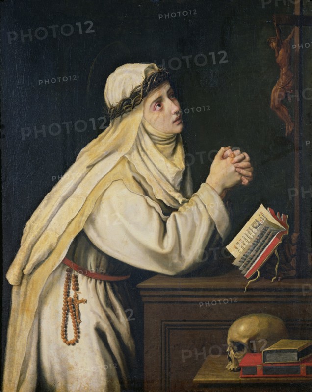 Saint Catherine of Siena, c. 1620.