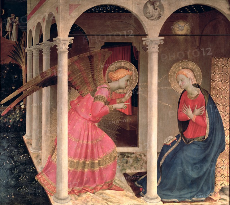 The Annunciation, c. 1433-1434.