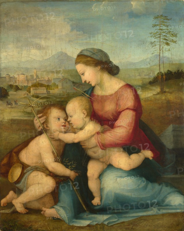 The Madonna and Child with Saint John, c. 1516.