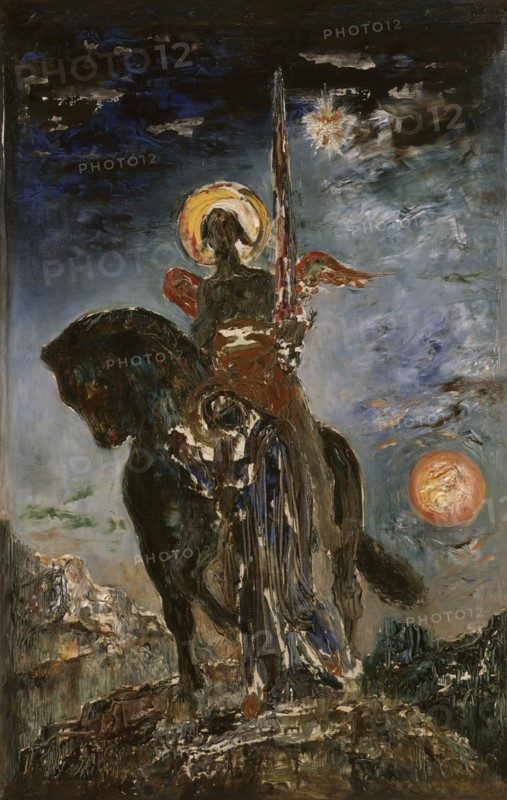 The Parca and the Angel of Death (La Parque et l'ange de la Mort), c. 1890.