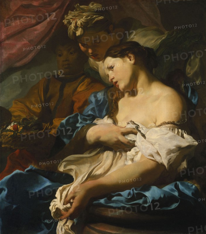 The Death of Cleopatra, ca 1624-1625.