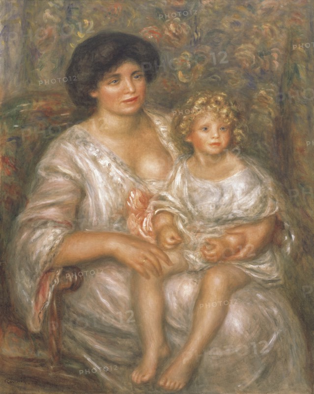Madame Thurneyssen and her Daughter, 1910.