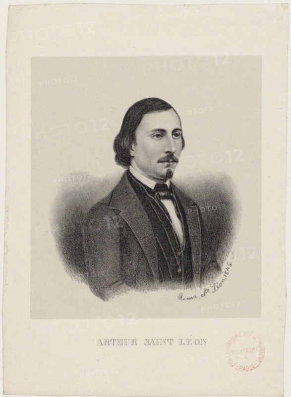Portrait of Arthur Saint-Léon (1821-1870), 1845.
