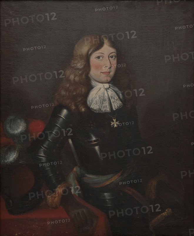 Portrait of the prince Alexander of Courland (1658-1686), Second Half of the 17th cen.