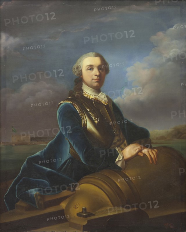 Portrait of Augustin Ehrensvärd (1710-1772).