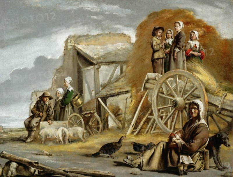 The Haycart (Return From Haymaking), 1642.