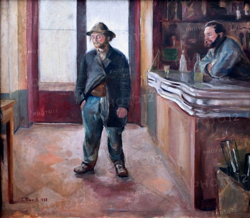 In a Tavern, 1890.