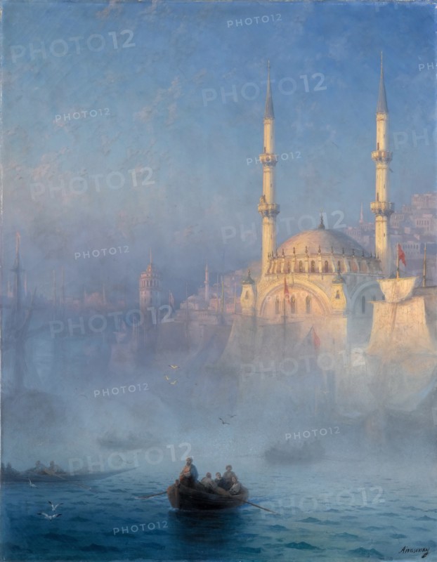 Constantinople. The Nusretiye Mosque, 1884.