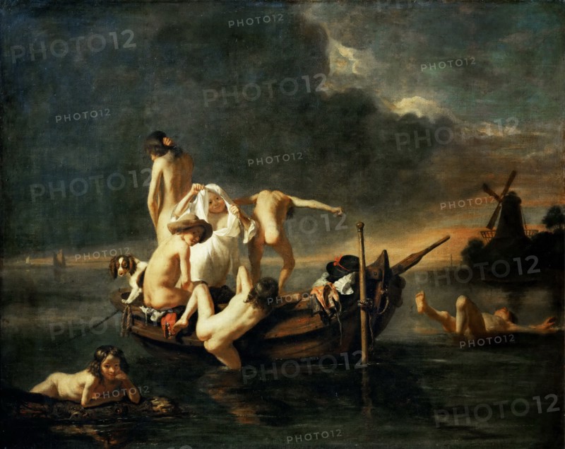 The Bathers, c. 1655.