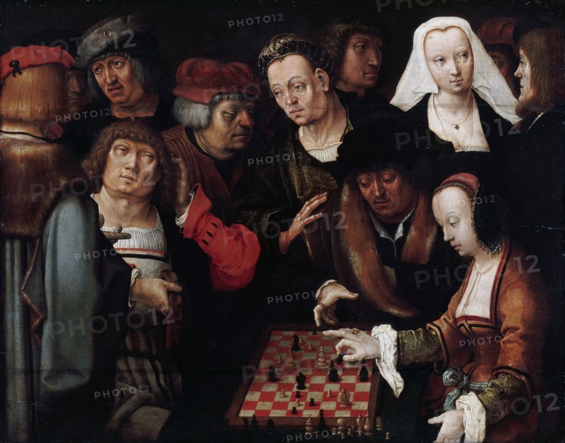 The Game of Chess, c.1508.