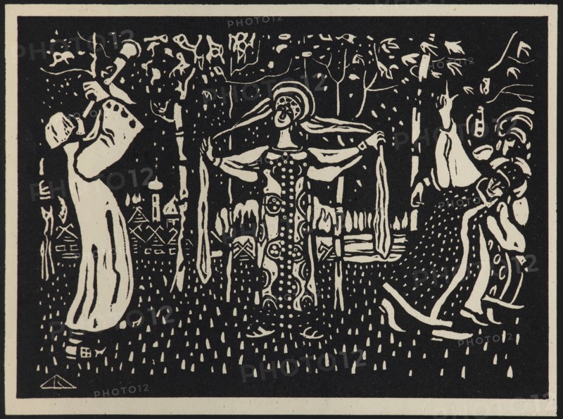 The Birch Trees (Schalmei), 1907.