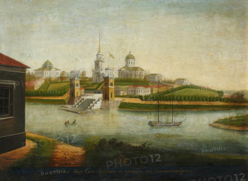 View of the Gruzino estate, Early 1820s.