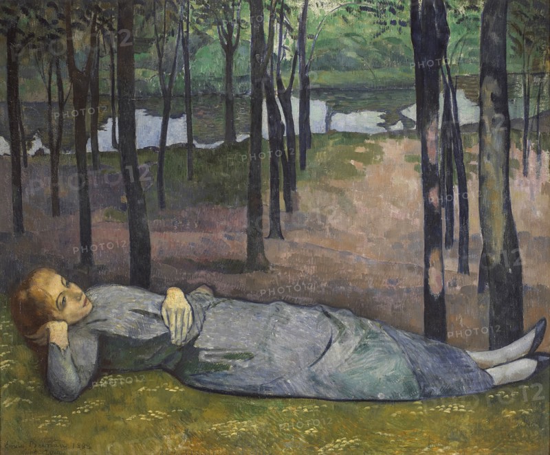 Madeleine in the Bois d'Amour, 1888.