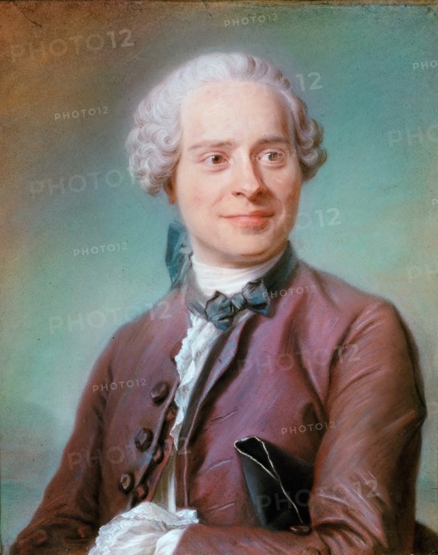 Portrait of Jean le Rond D'Alembert (1717-1783), 1753.