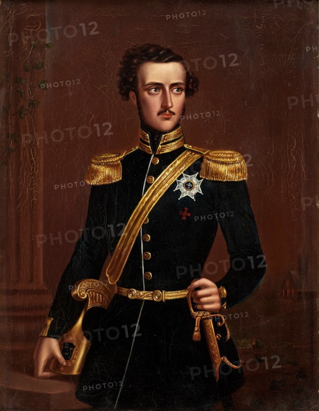 Portrait of Prince Gustav of Sweden (1827-1852), Duke of Uppland.