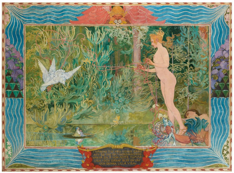 Venus and Thumbelina (Venus och Tummelisa), 1904.
